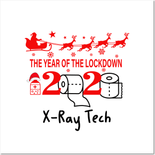 Santa’s Favorite X-Ray Tech Christmas Posters and Art